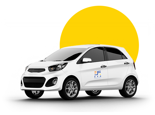 EFA Driving School Learner's Car